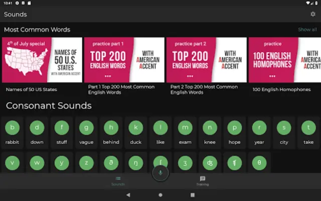 English Sounds Pronunciation android App screenshot 0