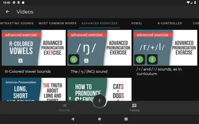 English Sounds Pronunciation android App screenshot 3